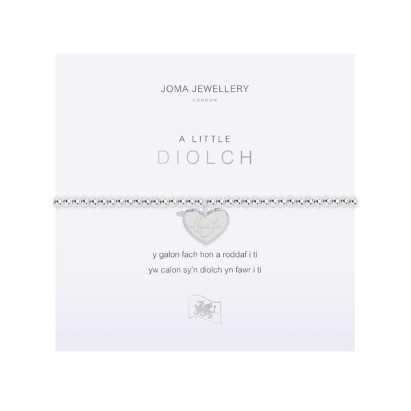 Cymraeg Welsh A Little Thank You Bracelet
