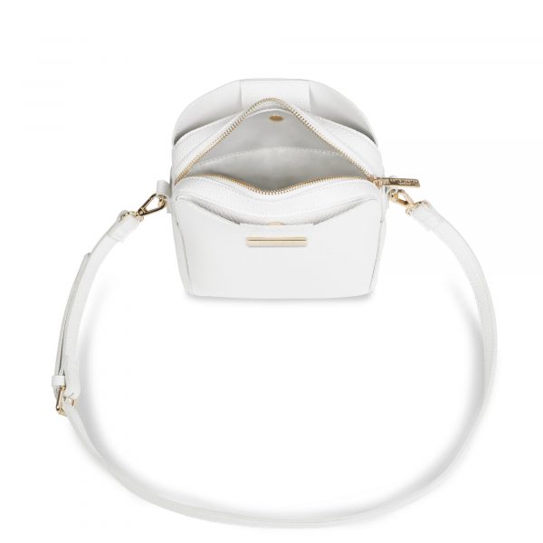 Katie Loxton Bella Box Bag in White