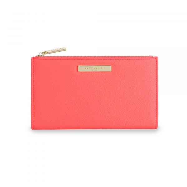 Katie Loxton Alise Fold Out Purse in Coral