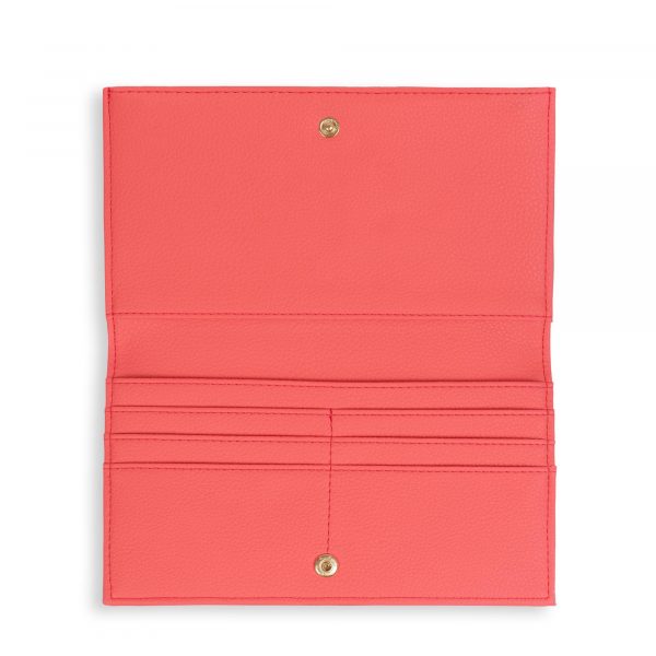 Katie Loxton Alise Fold Out Purse in Coral