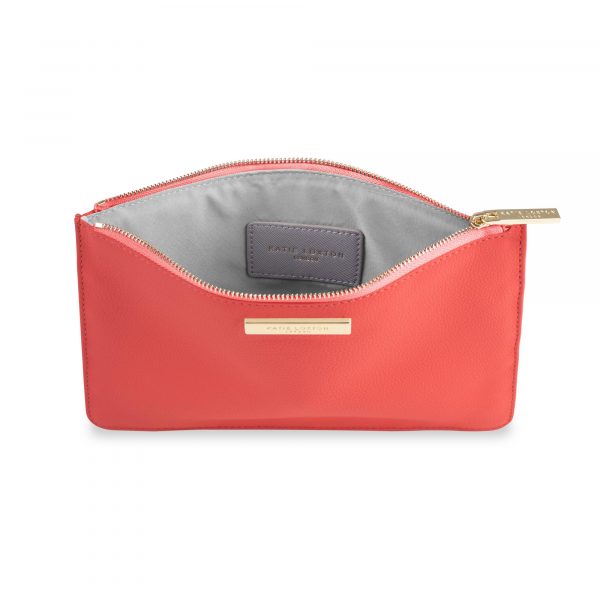 Katie Loxton Pebble Perfect Pouch in Coral - Image 2