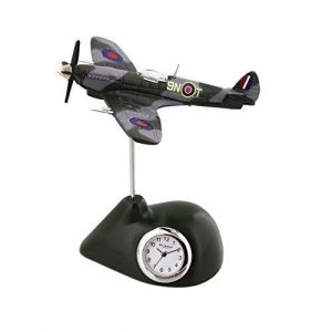 Spitfire Plane Miniature Clock