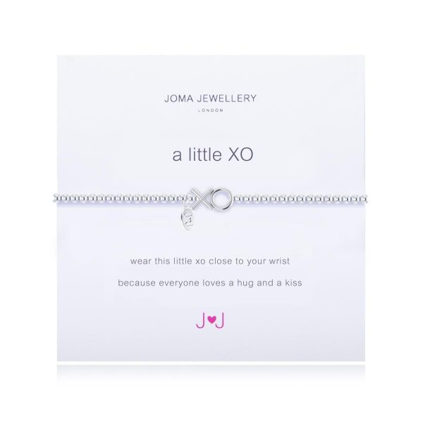 Joma Sterling Silver Bracelet A Little Xo
