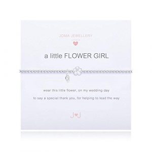 Joma Jewellery Girls A Little Flower Girl Bracelet