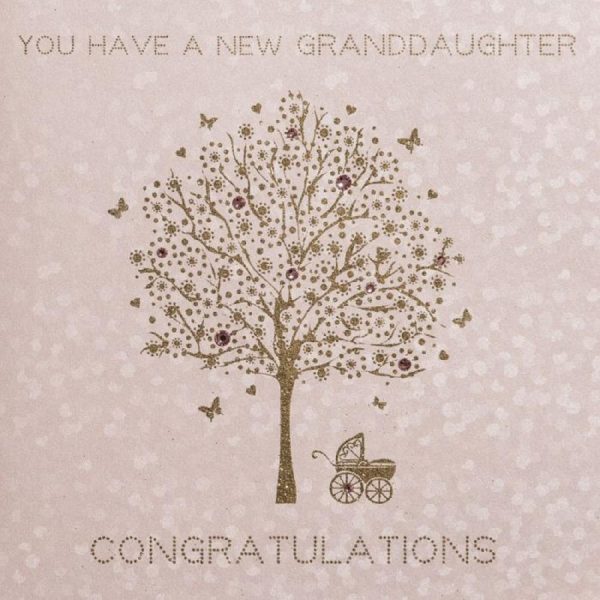 New Granddaughter - Quality Handmade Granddaughter Card - AG53 - Image 2