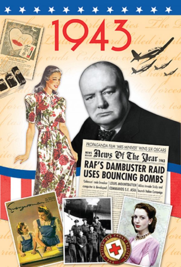 1943 Birthday Gifts - 1943 DVD Film and 1943 Greeting Card - Image 2