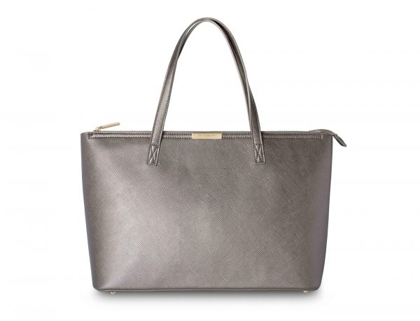 Katie Loxton - Harper Tote Bag - Metallic Mocha (KLB185) - Image 2