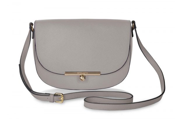 Katie Loxton - Cece Saddle Bag - Oyster Grey (KLB184) - Image 2