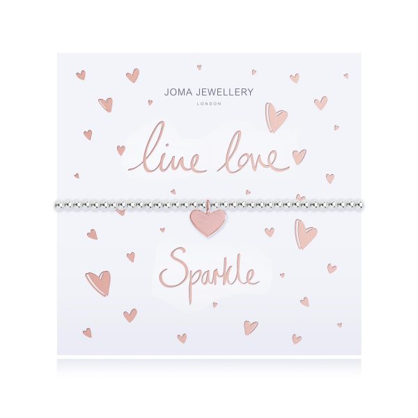 Joma Jewellery Live Love Sparkle bracelet - Image 2