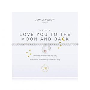 Joma Jewellery a little Love You To The Moon And Back bracelet