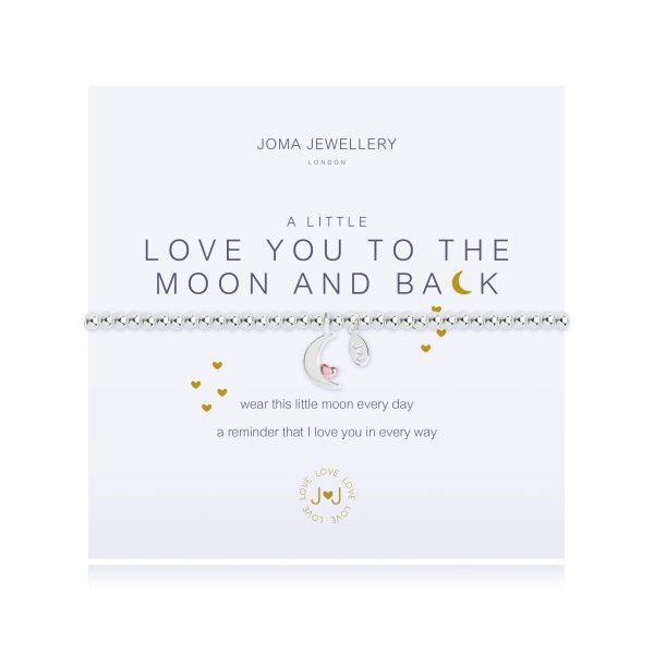 Joma Jewellery a little Love You To The Moon And Back bracelet - Image 2