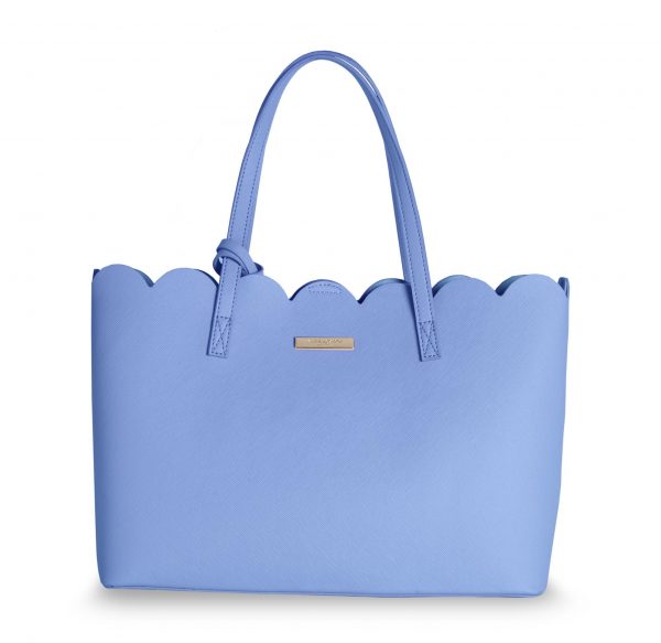 Katie Loxton - Pretty Poppy Scallop Handbag - Cobalt Blue - 26 x 35cm - Image 3