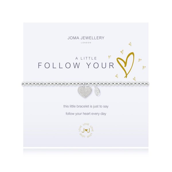 Joma Jewellery a little Follow Your Heart bracelet - Image 2