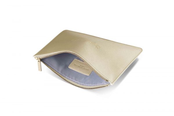 Katie Loxton - Perfect Pouch - Sparkle Everyday - Metallic Gold - Image 3