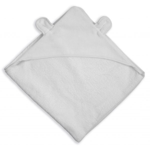 Katie Loxton - Bear Baby Towel/Blanket - Pale Grey - Image 2