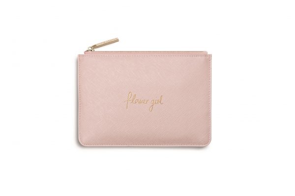 Katie Loxton - Mini Perfect Pouch - Flower Girl - Metallic Pink - Image 2