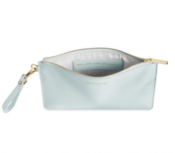 Katie Loxton - Secret Message Pouch - Sparkle Everyday/Leave A Little Sparkle Wherever You Go! - Grey - Image 3