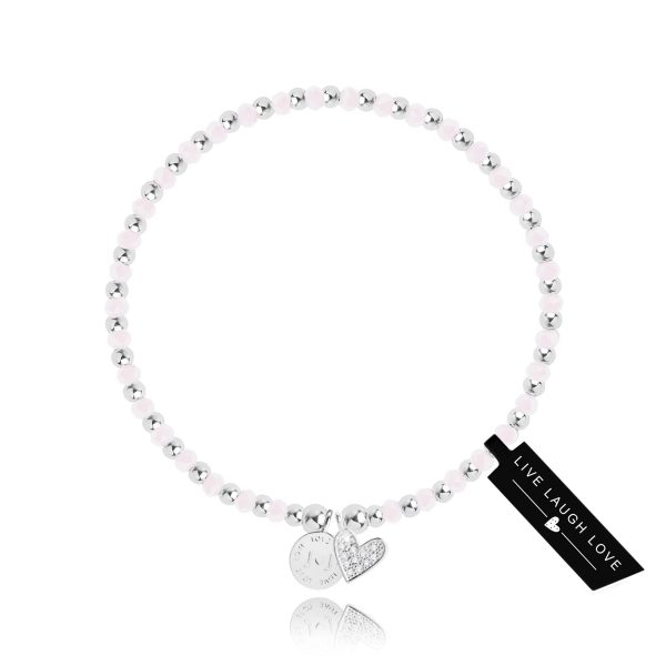 Symbol - Live Laugh Love Bracelet by Joma Jewellery - Image 3