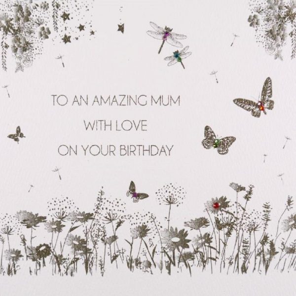 To an Amazing Mum, with Love on your Birthday - Handmade Greeting Card by Five Dollar Shake GS15 - Image 2