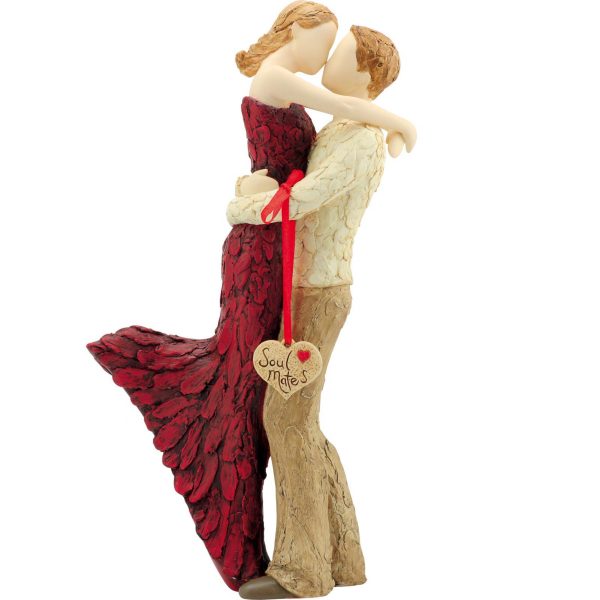 Sentimental More Than Words Soul Mates Love Or Engagement Figurine Gift - Image 2