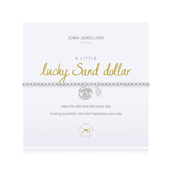 Joma Jewellery a little Lucky Sand Dollar bracelet - Image 2