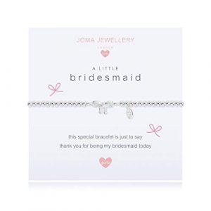 Joma Jewellery Childrens a little Bridesmaid bracelet