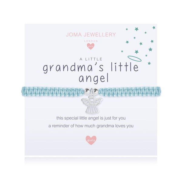 Joma Jewellery Childrens A Little Grandma's Little Angel Bracelet - Image 2