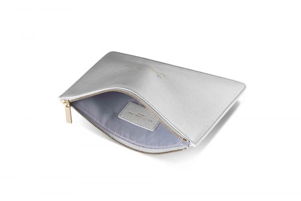 Katie Loxton - Perfect Pouch - Shine Bright - Metallic Silver - Image 3