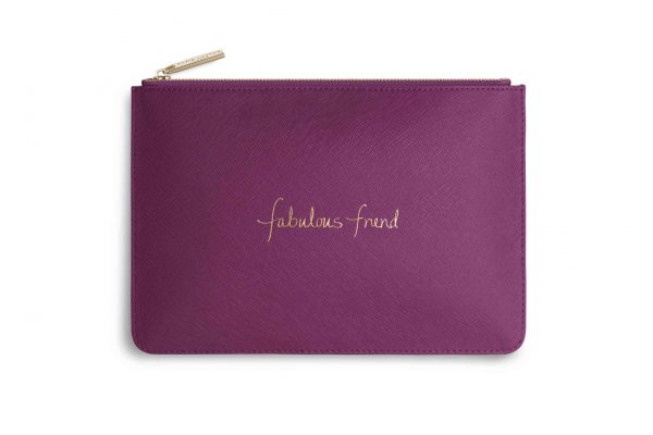 Katie Loxton - Perfect Pouch - Fabulous Friend - Cerise Pink - Image 2