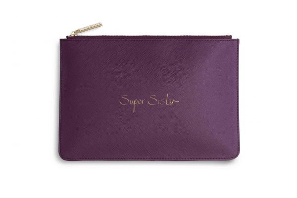 Katie Loxton - Perfect Pouch - Super Sister - Purple Berry - Image 2