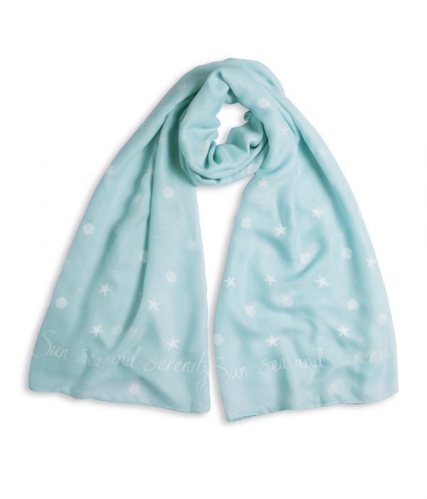 Katie Loxton - Sentiment Scarf - Sun Sea And Serenity - Image 2