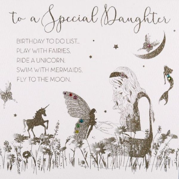 To a Special Daughter, Birthday To Do List, #GS10 Handmade Greeting Card by Five Dollar Shake - Image 2