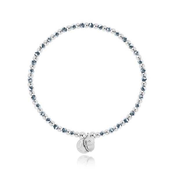 Joma Symbol Strength Bracelet with Silver and Hermatite - Image 2