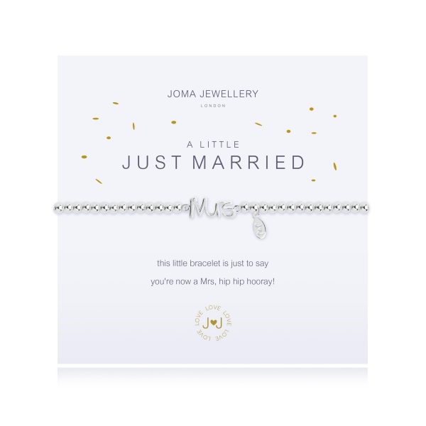 Joma Jewellery a little Just Married bracelet - Image 2