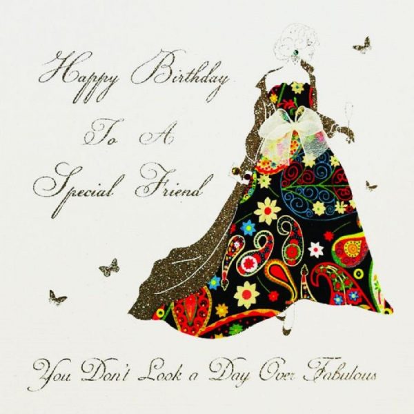To a Special Friend - Quality Handmade Birthday Card - MB3 - Image 2