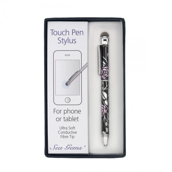 Ballpoint and Touch Pen Stylus, Mackintosh Rose - Image 2