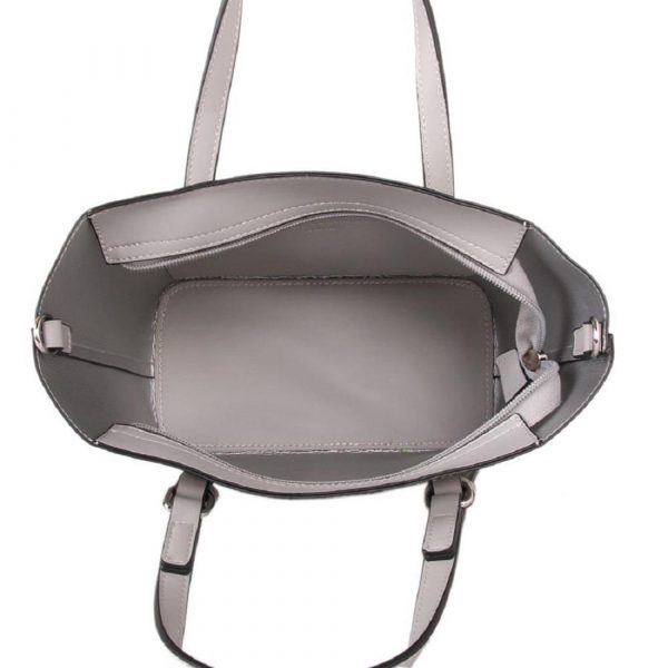 Designer Red Cuckoo London Grab Bag (Grey) - Image 4