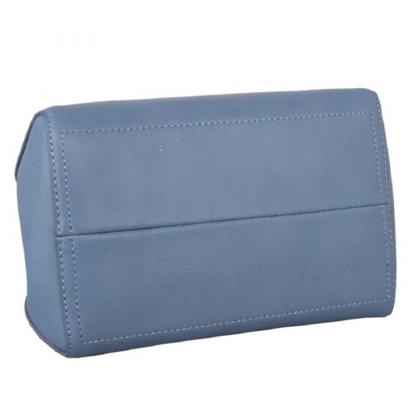 Designer Red Cuckoo London Grab/Shoulder Bag (Denim Blue) - Image 6