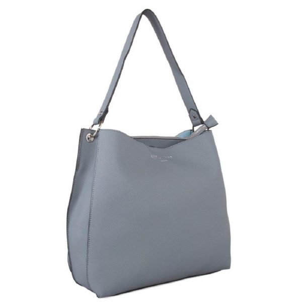 Designer Red Cuckoo London Shoulder Bag (Mineral Blue) - Image 3