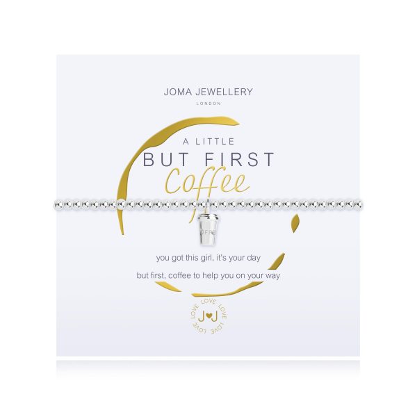 Joma Jewellery a little But First Coffee Bracelet - Image 2