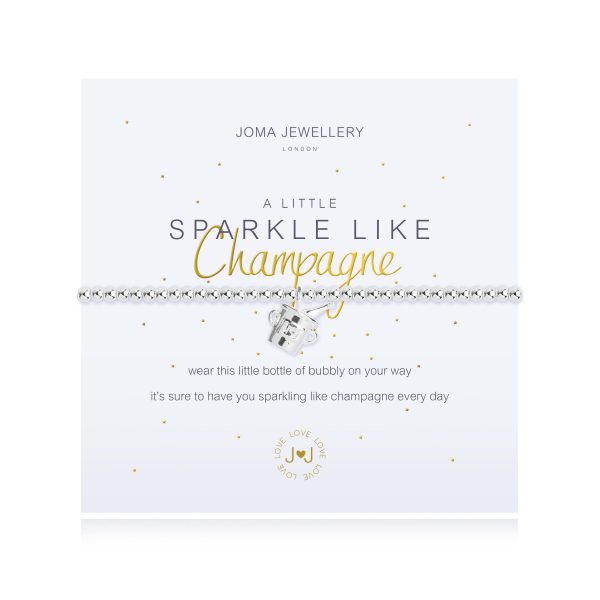 Joma Jewellery a little Sparkle Like Champagne Bracelet - Image 2