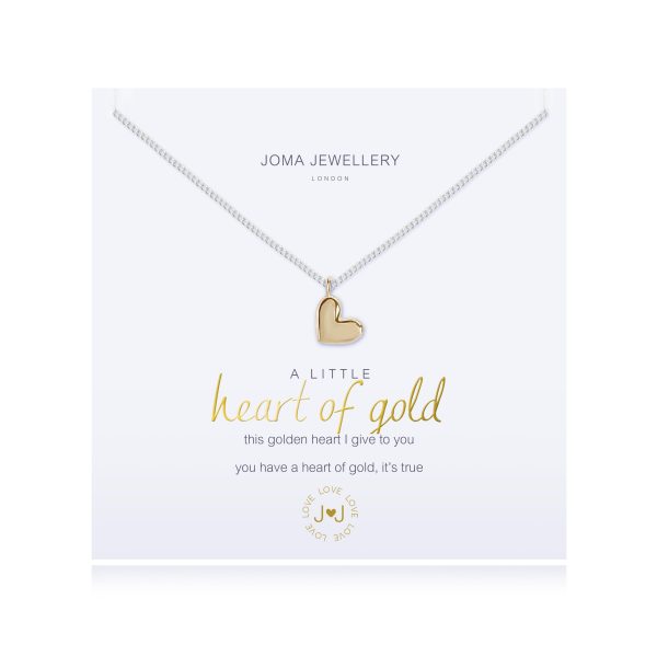 Joma Jewellery a little Heart Of gold Necklace - Image 2