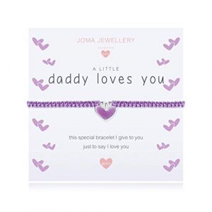 Joma Jewellery Childrens a little Daddy Loves You Bracelet