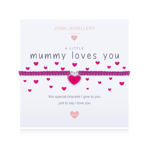 Joma Jewellery Childrens a little Mummy Loves You Bracelet - Image 2