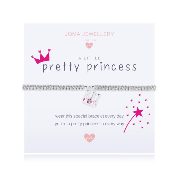Joma Jewellery Childrens a Little Pretty Princess Bracelet - Image 2