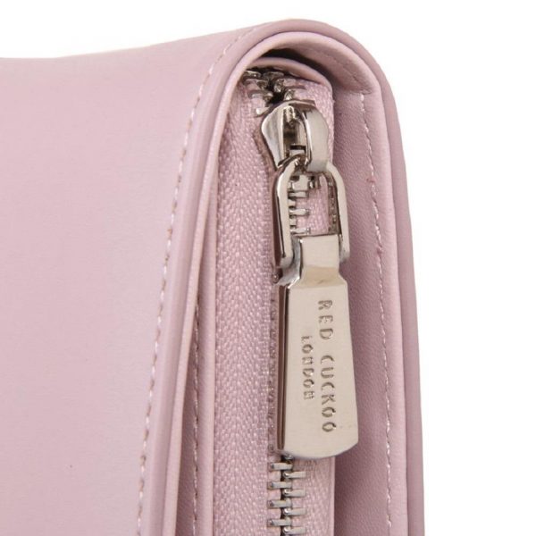 Red Cuckoo Cross Body Pouch in Pink 414 - Image 3