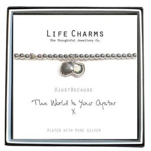Life Charms The World is Your Oyster Bracelet