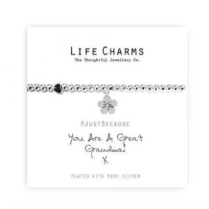 Life Charms You are A Great Grandma! Bracelet
