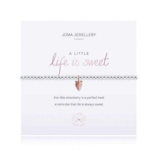 Joma Jewellery a little Life Is Sweet bracelet