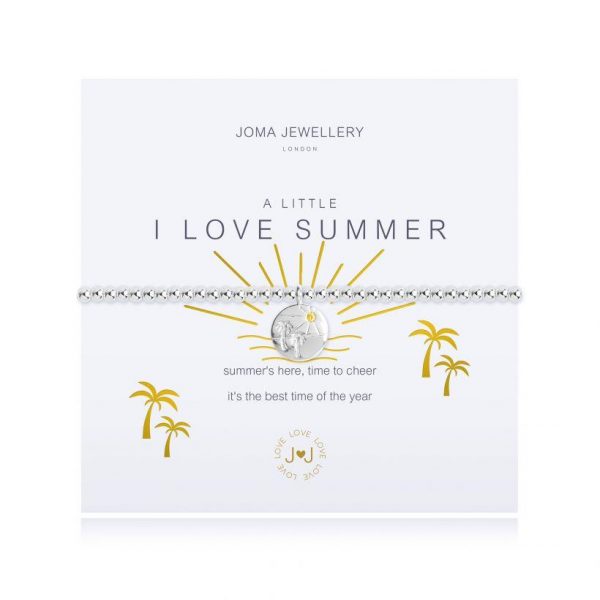 Joma Jewellery a little I Love Summer bracelet